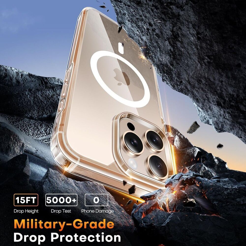 TAURI  iPhone 16 Pro Max Case, 16 ProMax 6.9", Clear - Picture 6 of 6